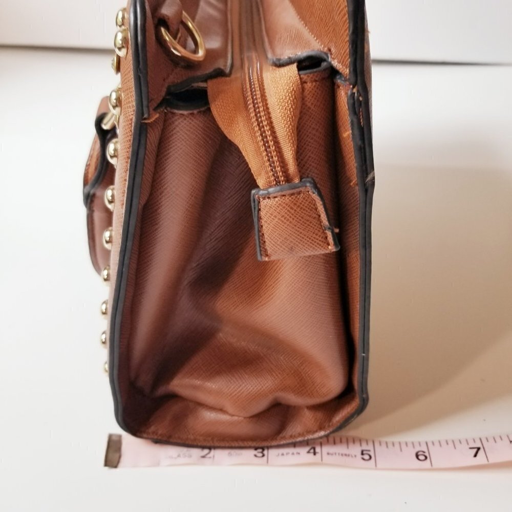 YOKI Satchel Brown Purse Bag - Picture 10 of 12